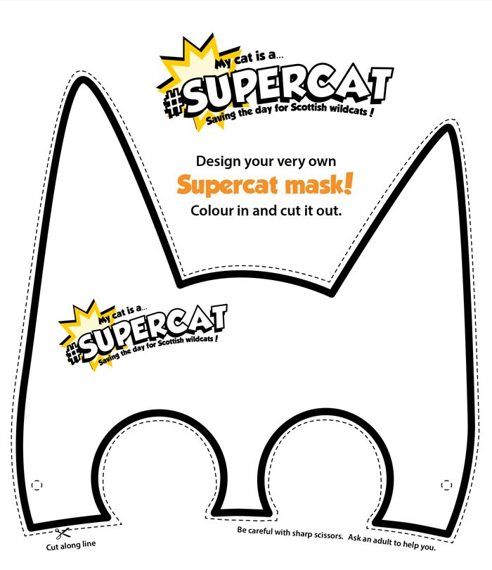 #Supercat mask