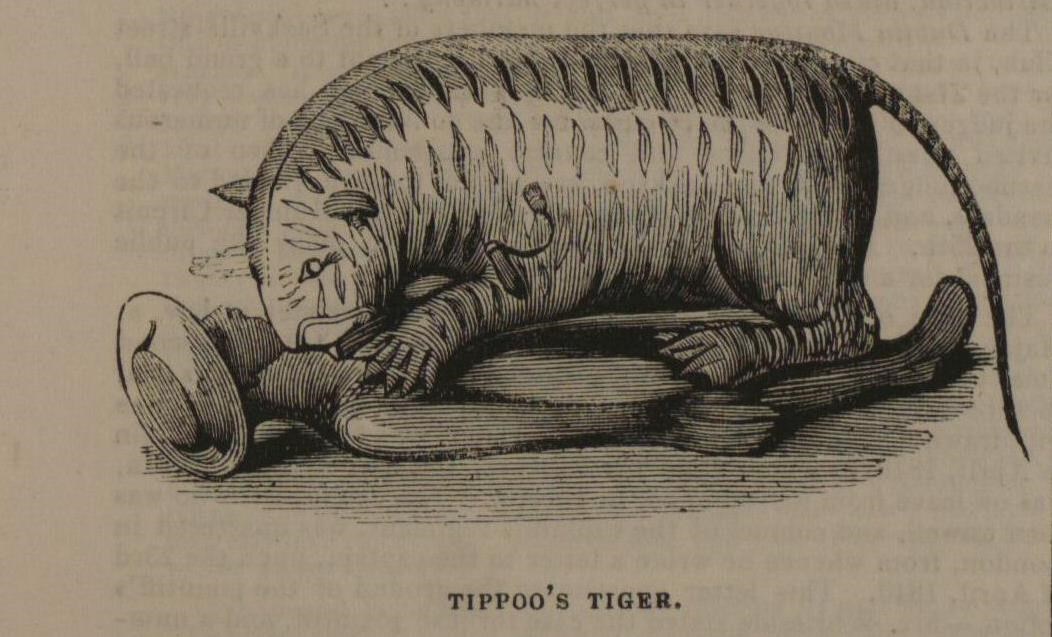 ‘Tippoo’s Tiger’, Illustrated London News, 18 February 1843, p.113