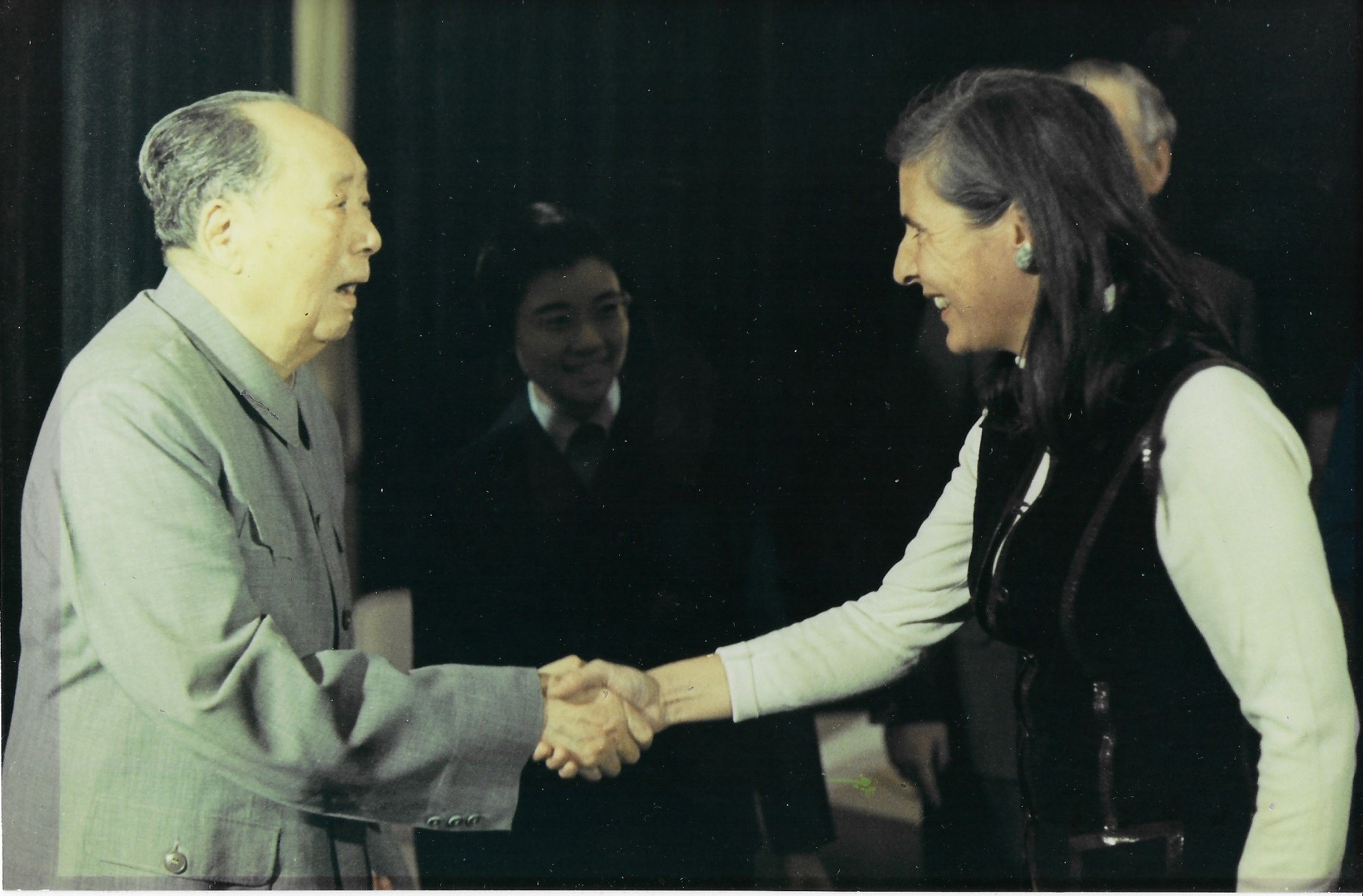 Ann Paludan meeting Mao, 16 October 1974