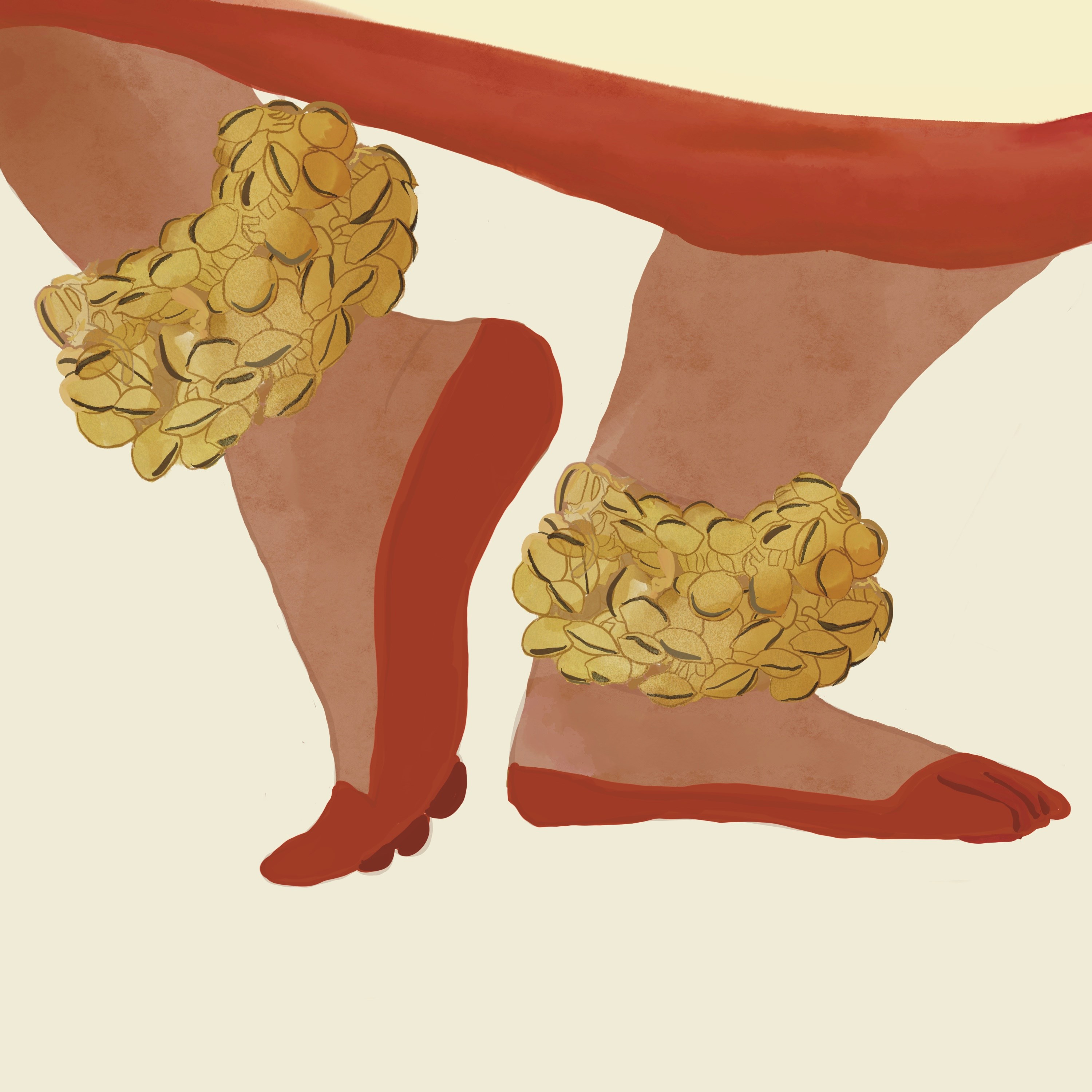 Dance Anklets
