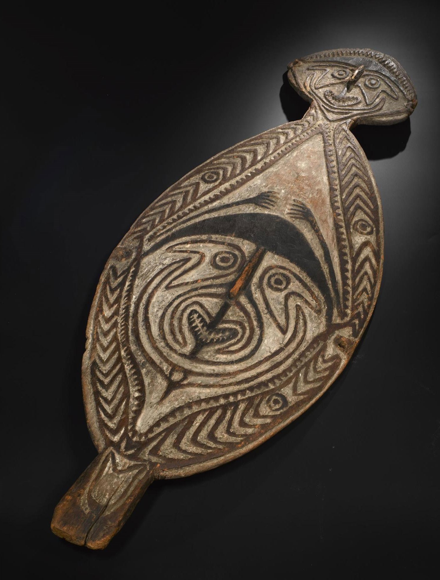 Ancestral board from Melanesia