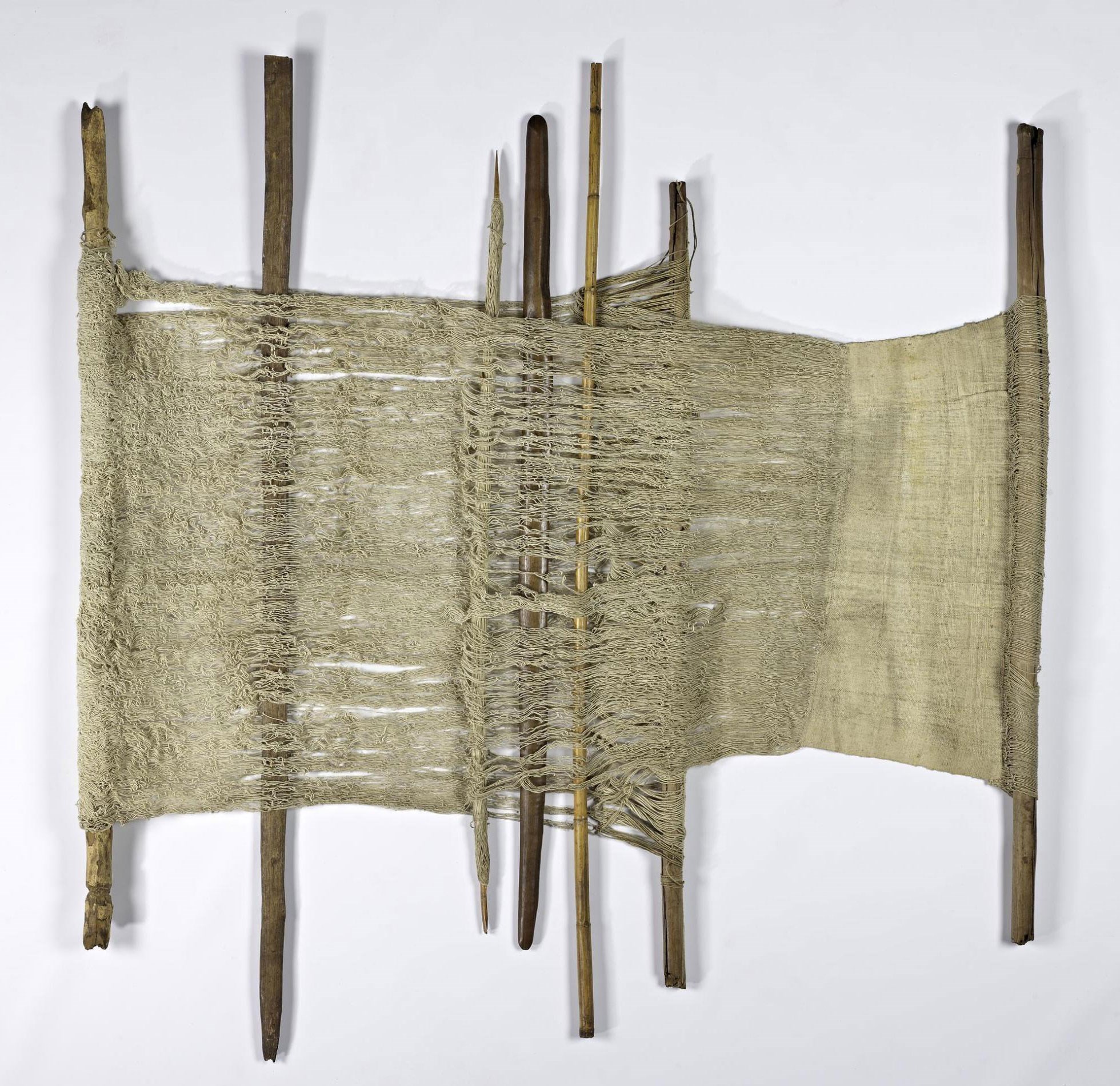 Weaving loom collected by David Livingstone