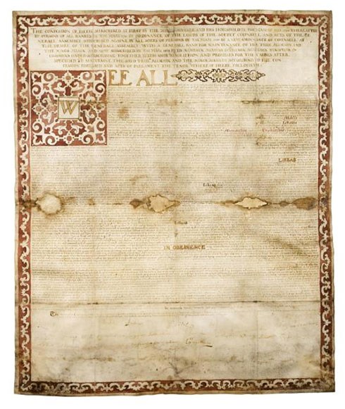 Copy of the National Covenant
