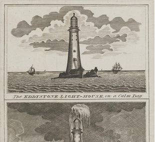 Engraving / lighthouse