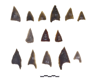 Triangular arrowhead