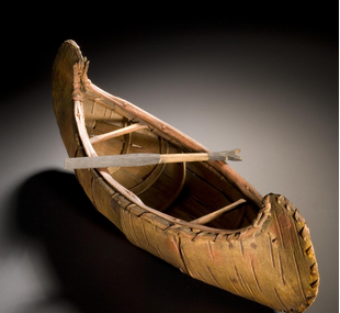 Paddle, canoe / model