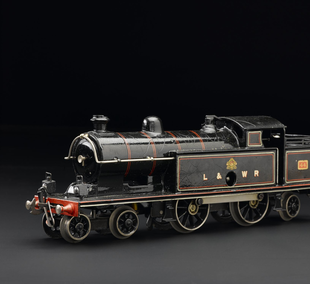 Locomotive, tank, model