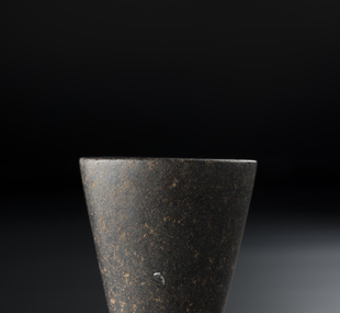 Ceremonial implement / basalt cup