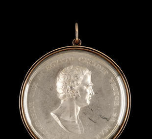 Medal, commemorative / case