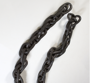Chain, double link, coal winding