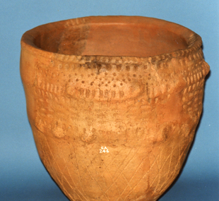 Pottery / cinerary urn / portion