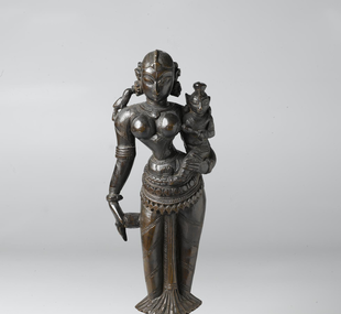 Sculpture / figure / Yashoda / Krishna