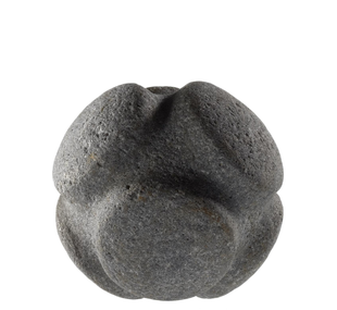 Carved stone ball