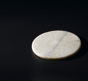 Polished stone disc