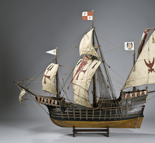 Ship, sailing / Santa Maria / model