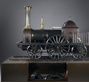 Locomotive, steam / model
