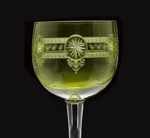 Glass, wine
