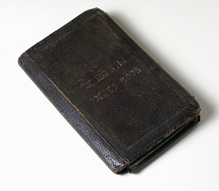 After Burke’s death, a brisk trade in grisly souvenirs began. This book is allegedly made from his skin, following the public dissection of his body after he was hanged. © Surgeons’ Hall Museums at The Royal College of Surgeons of Edinburgh.