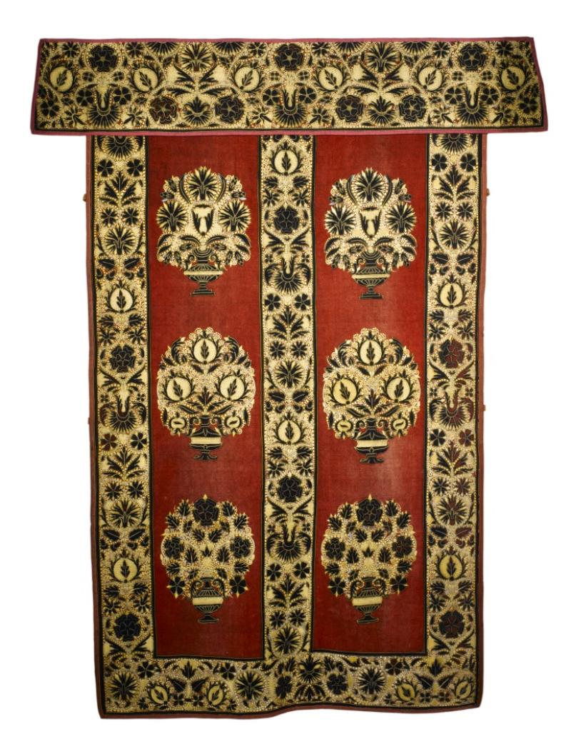 This rich wallhanging was once thought to have been stitched by Mary, Queen of Scots but was found to be the work of professional embroiderers. You can see it in the Kingdom of the Scots gallery.