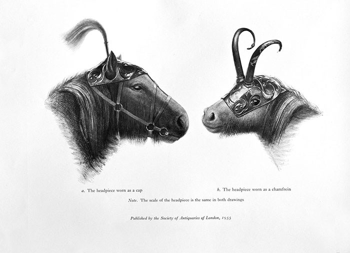 Above: Joseph Train’s drawing of the pony cap. © Reproduced by permission of the National Library of Scotland.