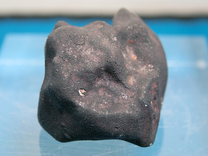The fragment of meteorite