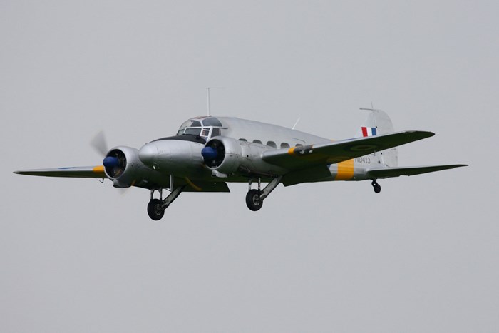 Avro Anson at the Airshow on Sat 28 July 2012