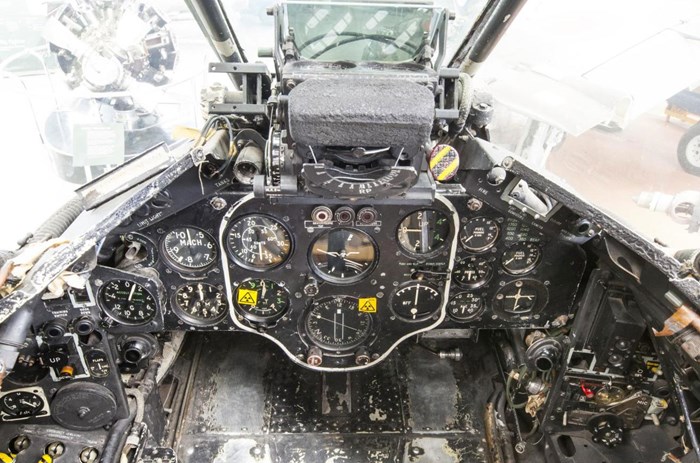 Sea Hawk cockpit