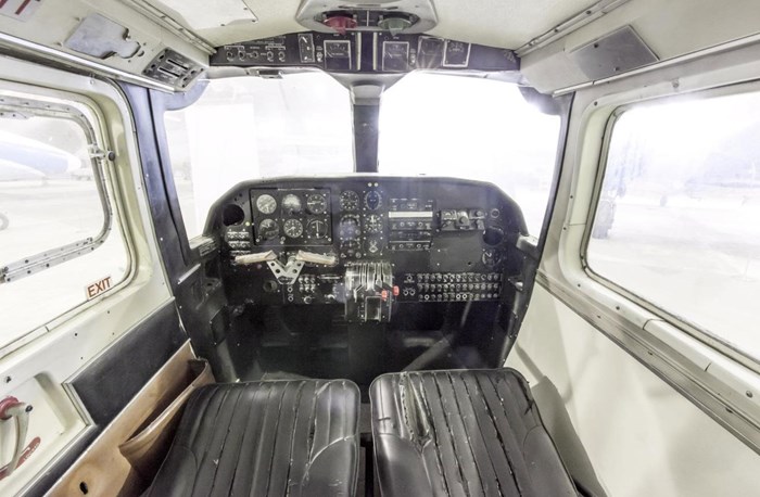 Britten-Norman Islander cockpit