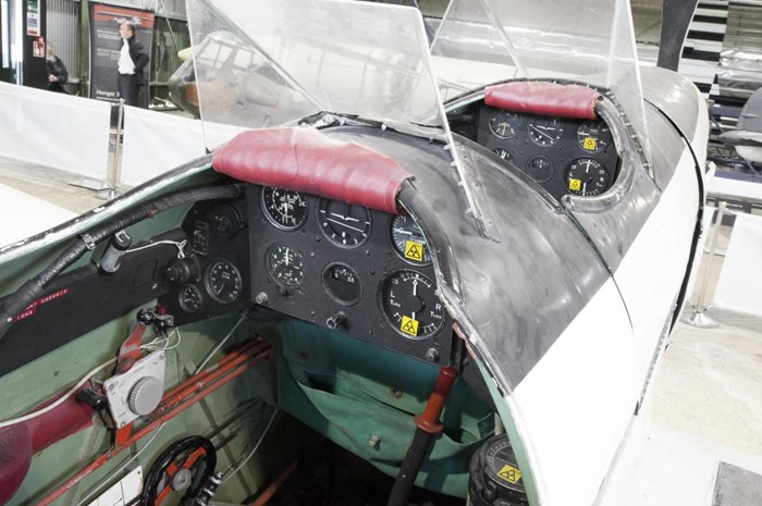 Miles M.180 cockpit