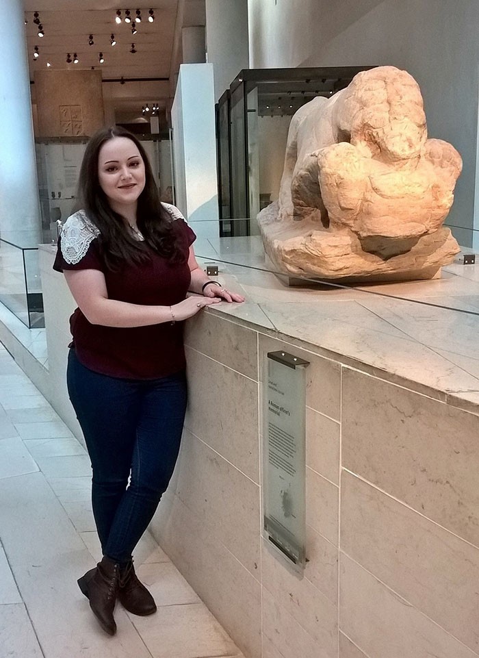 Rachel loves coming to the museum as it gives her the chance to develop her understanding of artefacts which have come from all around the world. As a Young Demonstrator she can share this enthusiasm with others.