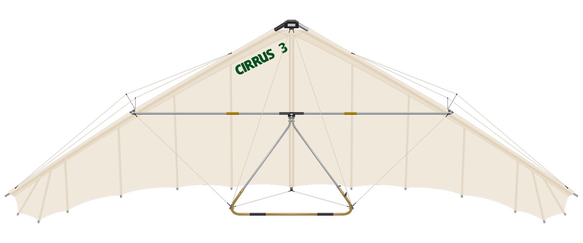Scot-Kites Cirrus III hang glider.