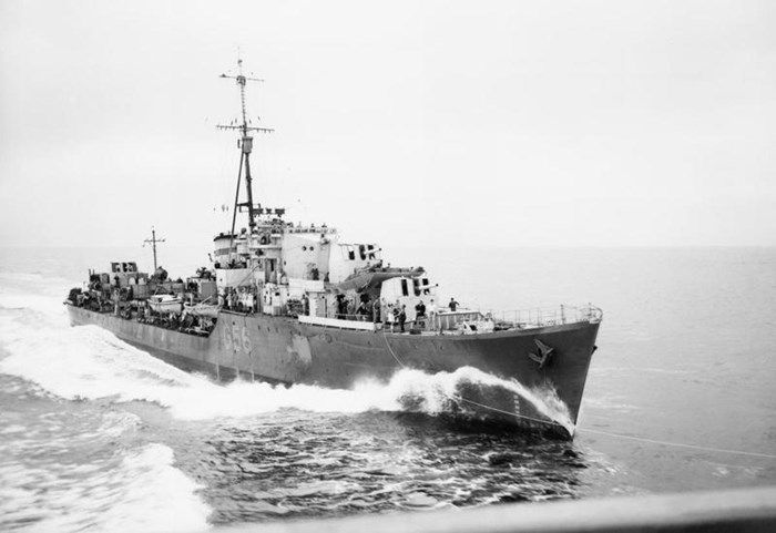 HMS Petard in 1943. © IWM (A 21715).