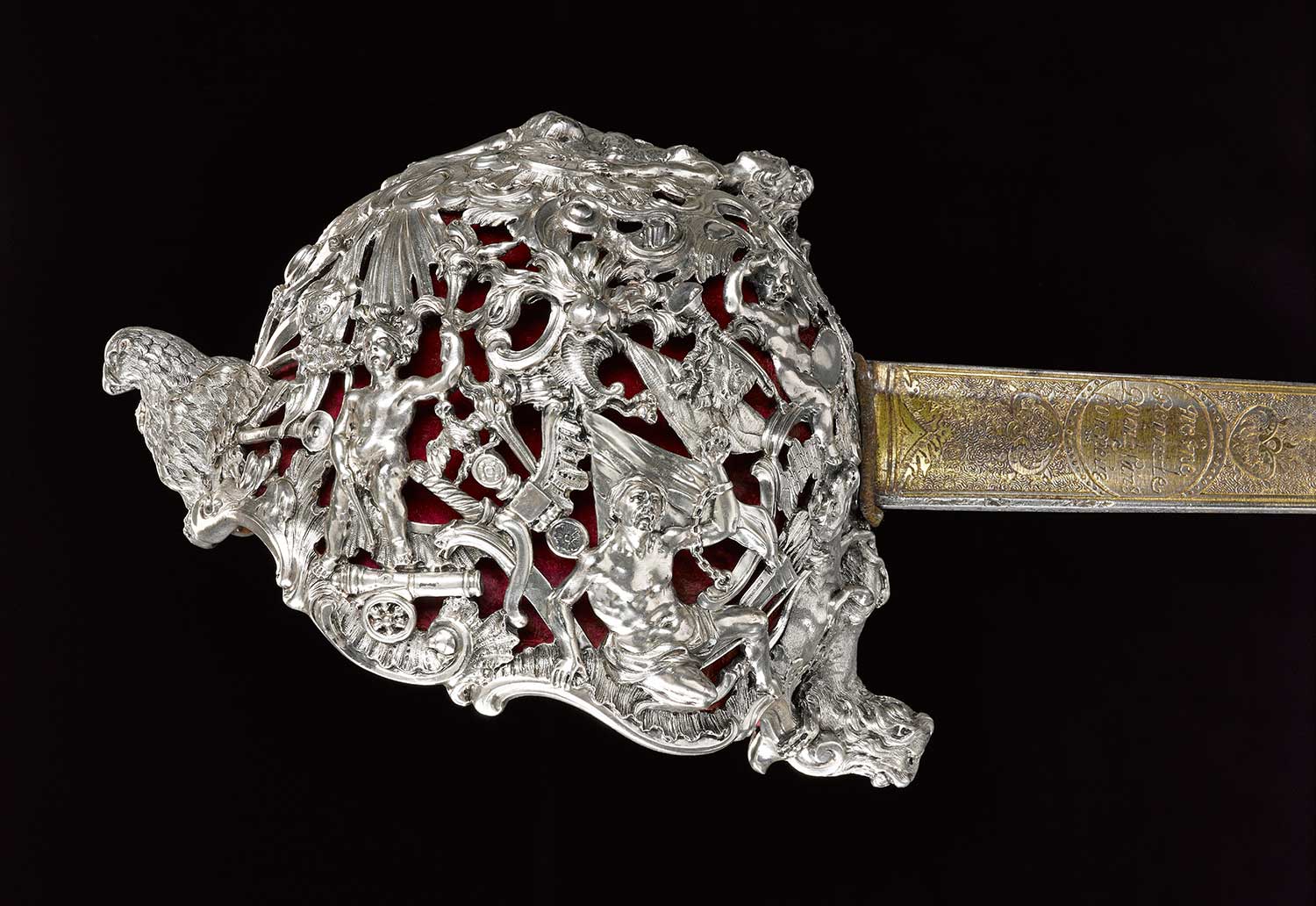 Backsword presented to Bonnie Prince Charlie by James, 3rd Duke of Perth, c.1740.