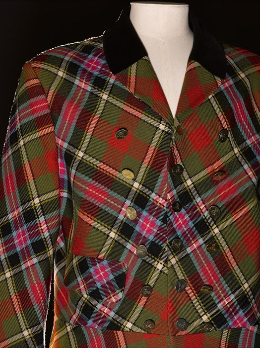 Tartan suit by Vivienne Westwood