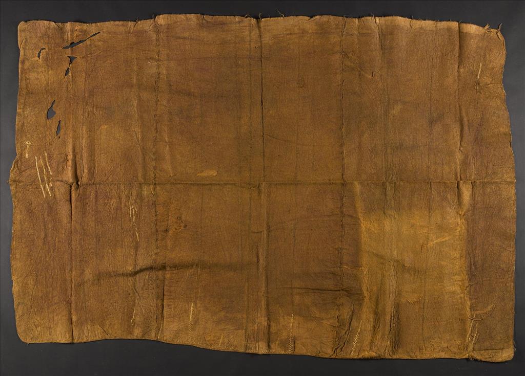 Length of barkcloth: Africa, Southern Africa, Zambia, early 20th century.