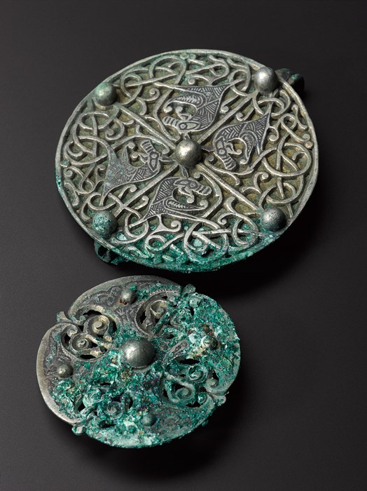 Brooches found with the Galloway Hoard