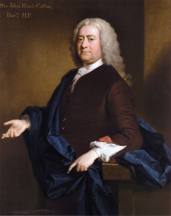 Portrait of Sir John Hynde Cotton by Allan Ramsay (1718-1784) - WikiArt, Public Domain