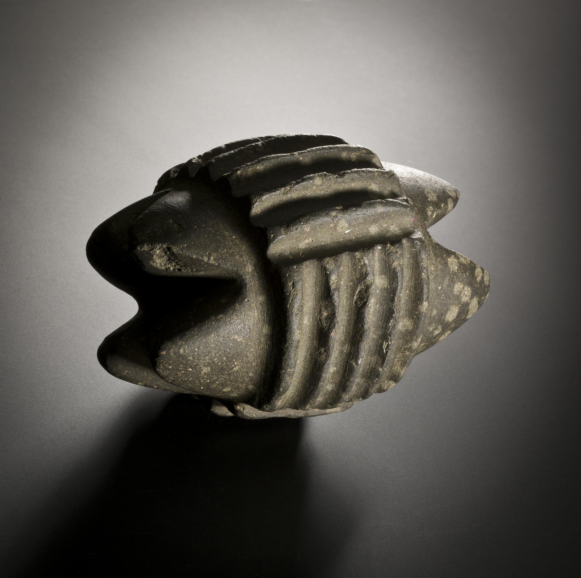 Carved stone object from Skara Brae, 2900 - 2600 BC.