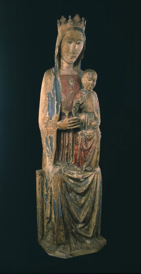 The Umbrian Madonna before conservation