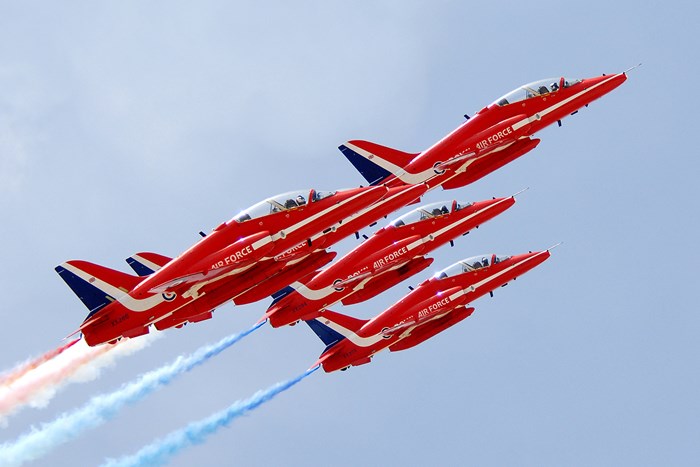 Ithaca James Dyson Sved Red Arrows Hawk