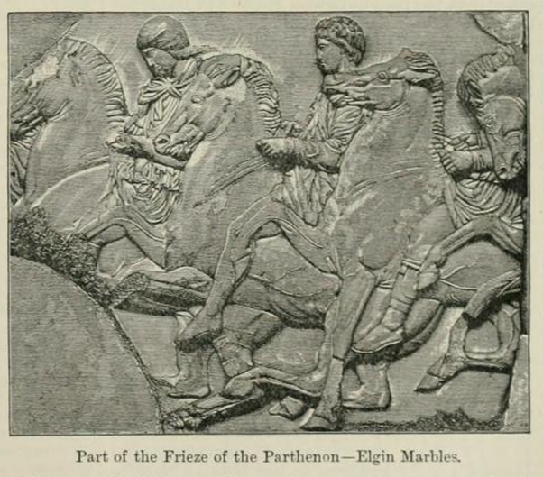 Frieze of the Parthenon, from the second edition