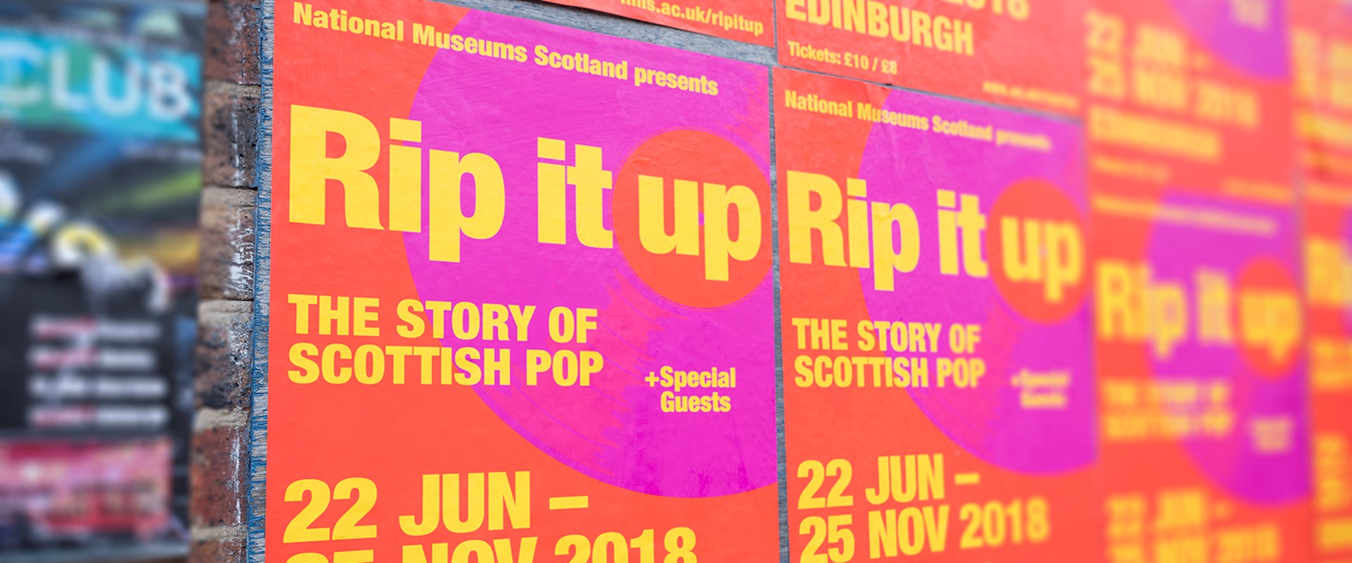 details Recreatie Grand First Major Exhibition on Scottish Pop Music Opens in Edinburgh