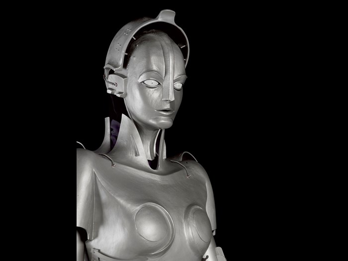 Replica of Maria, designed by Walter Schulze-Mittendorff for Fritz Lang’s film Metropolis, 1927. WSM Art – Walter Schulze-Mittendorff © The Board of Trustees of the Science Museum.