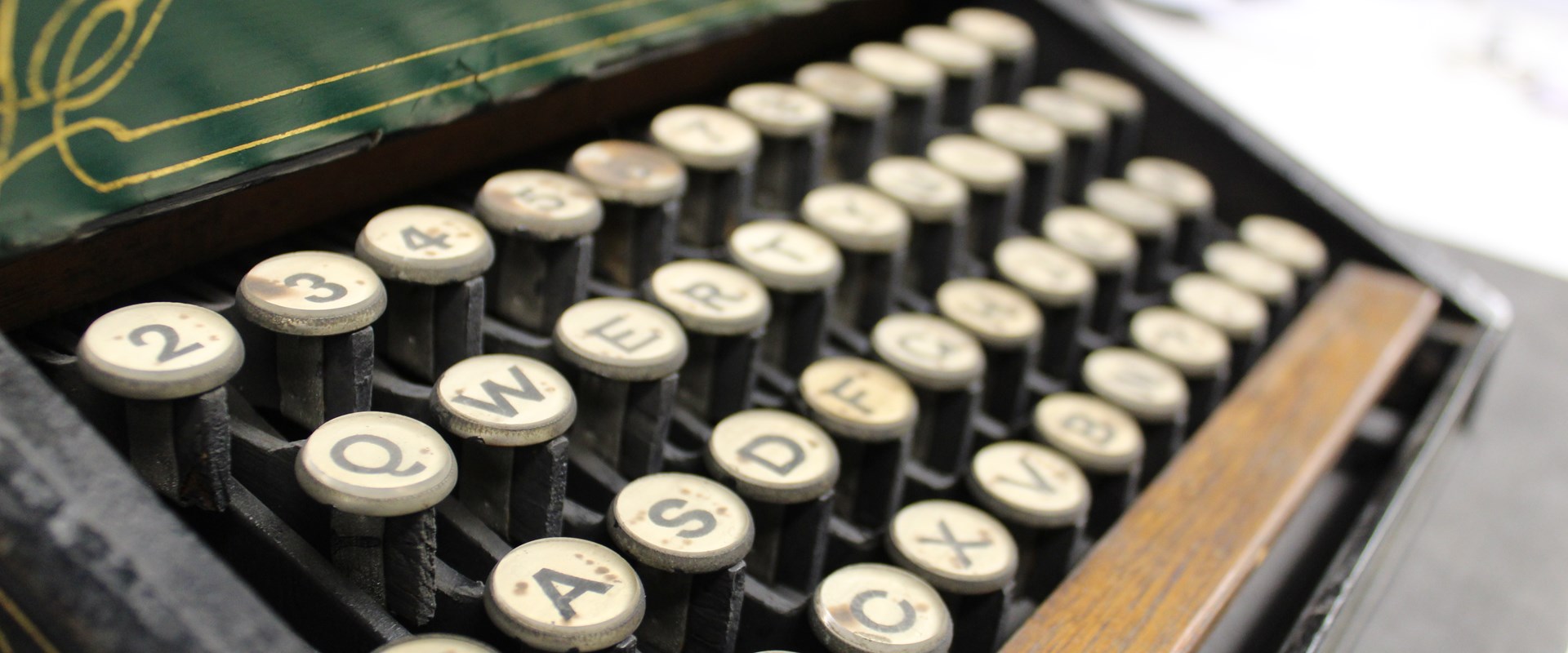 Sholes Glidden Typewriter Keyboard.JPG