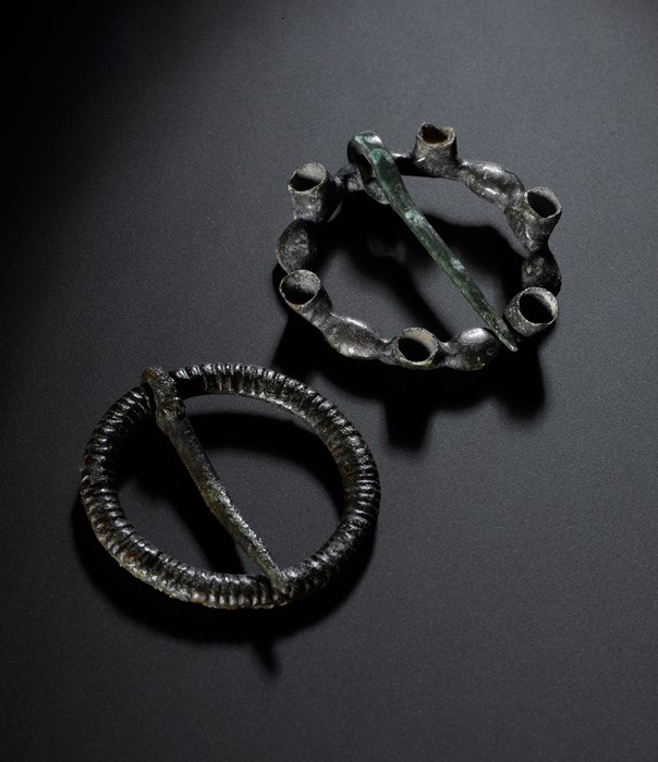 Medieval brooches from an early chapel at Auldhame, East Lothian