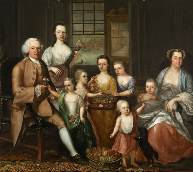 Archibald McLauchlan, John Glassford and his Family © CSG CIC.