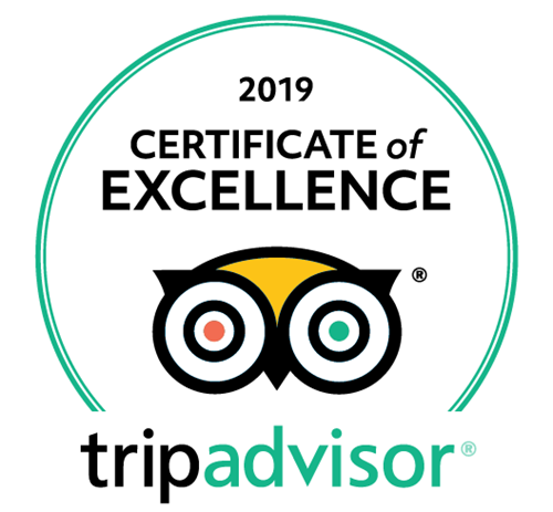 Tripadvisor 2019 Certificate of Excellence