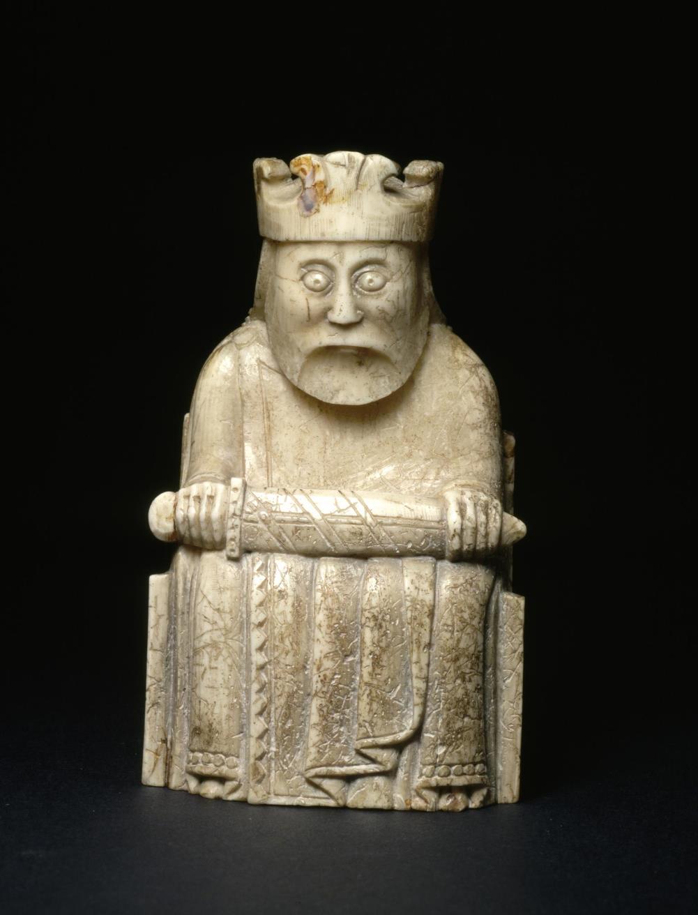King Collectable Ornament Viking Lewis Chess Piece 