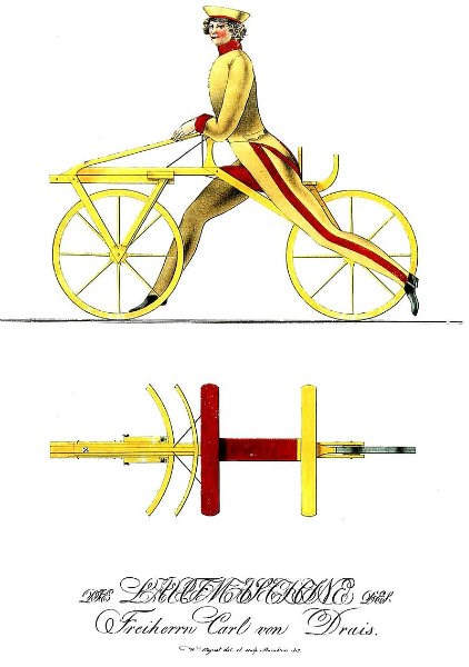 Drai's early design for the Laufsmaschine