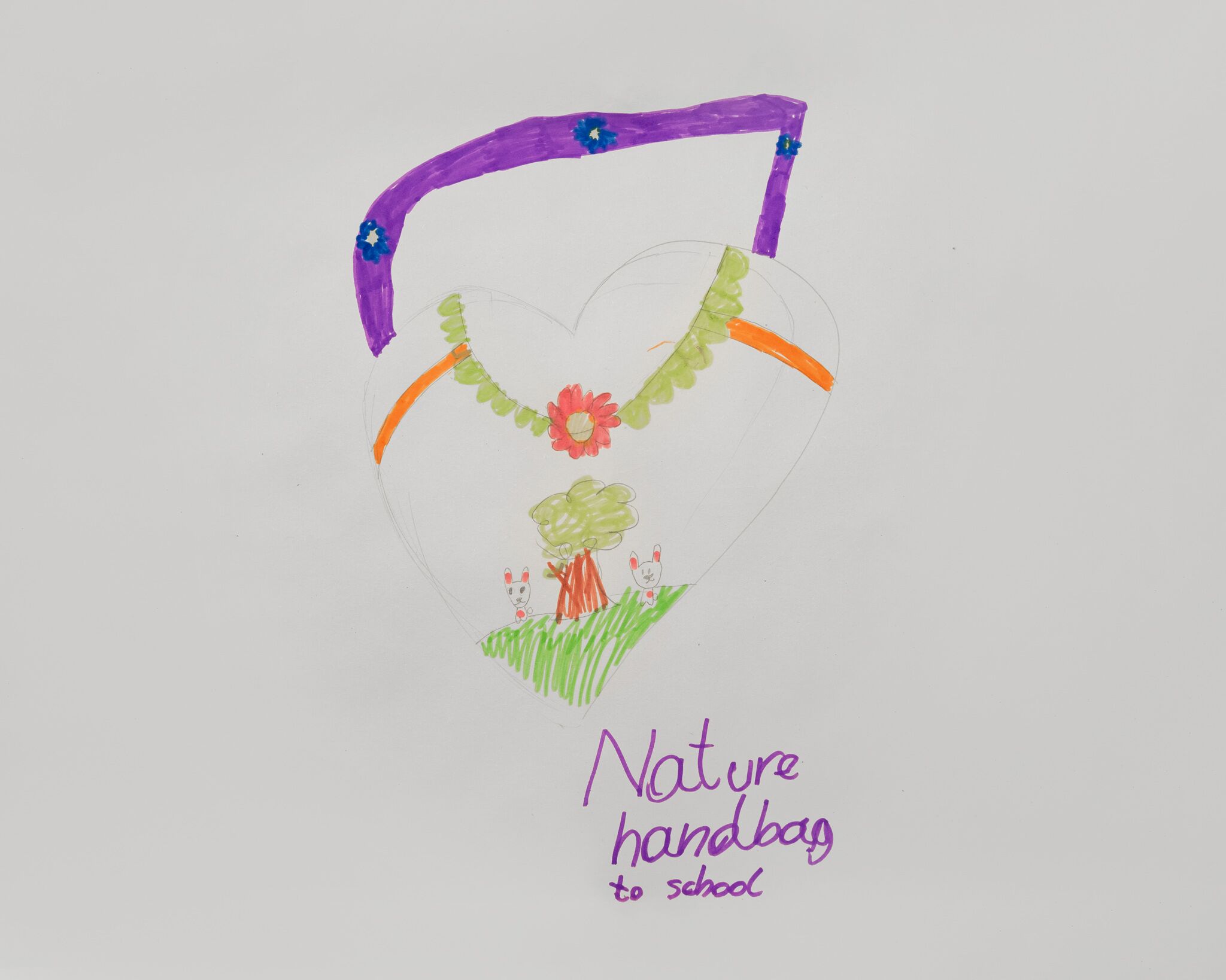 Inspired by nature bag includes seeds to grow wildflowers and attract bees.